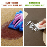 Popxstar Kitchen Carpet L-Shape Floor Mat Non-slip Area Rug Absorbent Foot Mats Water-absorbent Quick-drying Alfombra De Cocina