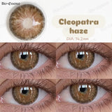 Popxstar 1 Pair Natural Brown Lenses Colored Contact Lenses Brown Lenses Natural Eye Lenses with High Quality Natural Lens