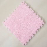 Popxstar 1-20pcs Soft Suede Carpet  Anti-slip and Shockproof Sports Fitness Mat EVA Foam Puzzle Warm Carpet Children's Room Baby Play Mat