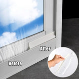 Popxstar 40M-4M Acoustic Insulation Foam Window Weather Seal Strip for Sliding Door Windows Windproof Soundproof Cotton Seal Gap Filler