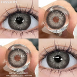 Popxstar  2Pcs Greeen Lenses Natural Colored Contact Lenses for Eye High Quality Blue Eyes Contacts Lens Yearly Beautiful Pupil