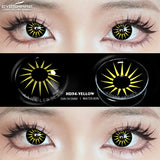 Cosplay Color Contact Lenses for Eyes Anime Eye Lens Black Lenses White Contact Lenses Cosmetic Color Lens Eyes 1Pair