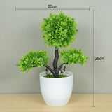 Popxstar Artificial Plants Bonsai Small Tree Pot Fake Plant Flowers Potted Ornaments For Home Room Table Decoration Hotel Garden Decor