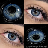 Popxstar  1 Pair NEW Colored Pupils Makeup Green Contact Lenses Beauty Women Colored Pupils Cosmetic Brown Natural Pupils