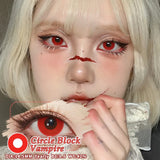 Cosplay Contact lenses Beauty Cosmetics Colored Contact Lenses Halloween Makeup Cosplay Red Lenses white Lenses Big Eyes