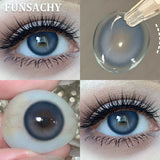 2pcs Polaris Red Contact Lenses for Eyes Natural Colorful Softlens Women Makeup Eye Contacts Yearly Brown Gray Lenses