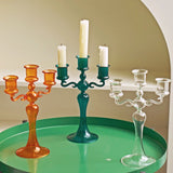 Popxstar 3 Heads Candle Holders Candlestick for Home Decoration Holiday Candle Stick Wedding Christmas Candle Holder Centerpieces