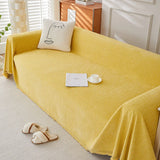 Popxstar Sofa Covers Soft Washable Couch Covers for Sofa Furniture Protector Herringbone Pattern Sofa Cover with Tassel