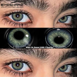 2pcs/Pair Natural Colored Contact Lenses Blue Gray Beauty Pupils Makeup Lenses Brown Eyes Contacts Yearly Soft Lenses