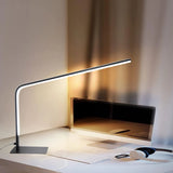 Popxstar  USB powered LED reading desk lamp with eye protection design, adjustable brightness and color change, suitable for home office a