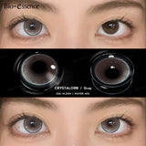 Popxstar 1 Pair Colorcon Korean Lenses Colored Contact Lenses for Eyes Green Eye Lenses Fashion Lenses Brown Contact