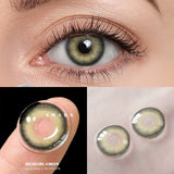 Popxstar  2pcs/Pair Color Contact Lenses Eyes nature Lenses for Eyes Blue Lenses with care lense Yearly Cosmetics Russian warehouse