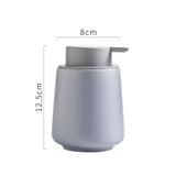 Popxstar Nordic Ceramic Foam Bottle Simple Lotion Bottle Hand Sanitizer Bath Gel Shampoo Foam Press Bottle Bathroom Accessories