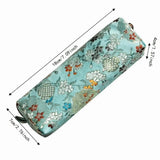 Creative Embroidery Pencil Bag Bird Flower Vintage Stamping Pencil Pouch Large Capacity Retro Style Pencil Case School