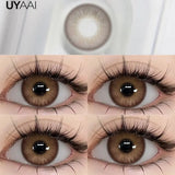 Beauty Color Contact Lenses Makeup Blue Lens Black Big Eye Lenses Color Contact Lenses Brown Natural Contact Lenses