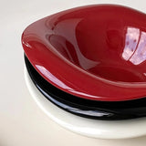 Popxstar Handmade Ceramic Dessert Bowl Solid Color Yogurt Bowl Household High-value Tableware Fruit Salad Breakfast Oat Yogurt Bowl