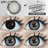 15mm Big Diameter Black Lenses 14.5mm Lenses  Colored Contact Lenses for Eyes Big Eye Lenses Natural Look Lenses