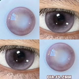 1Pair Real Color Eye Lenses Myopia Pink Blue Contact Lenses Eye Color Lenses Makeup Pupils Graduate Lenses Fast Shipping