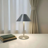 Creative Mushroom Bedside Lamp Touch Control Dimming LED Table Lamp Eye Protection 3 Color Lights Metal Reading Lamp