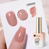 popxstar UR SUGAR 15ml Jelly Milky White Translucent Color Gel Polish Semi Permanent UV Gel Nail Art Soak Off Gel Varnish Latest Fashion