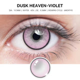 Popxstar  -2pcs pupils halloween Blue Green contact lenses for Eyes Natural Colored contact lenses Prescription myopia Brown Lens