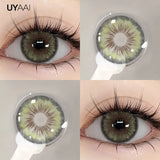 Popxstar 1 Pair Cleopatra Pupils Lens Yearly  For Eyes Blue Green Contact LensNatural Len Colorcon High Quality Lense