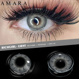 Popxstar  1 Pair Colored Contact Lenses Natural Look Brown Eye Lenses Gray Contact Blue Lenses Fast Delivery Green Eye