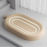 Oval Sisal Cat Scratcher Bed Durable No Mess Scratching Pad Cat Toys Scratching Post for Kittens