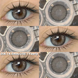 1 Pair Color Contact Lenses for Eyes Color Eye Lens Blue Eye Lenses Brown Lenses Gray Pupils Lens Yearly Green Contacts