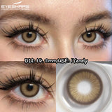 2pcs Natural Brown Contact Colored Contact Lenses High Quality Blue Eyes Contacts Gray Beauty Pupils Green Eyes Lens