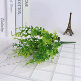 Popxstar spring decor 5PCS Artificial Flowers for Outdoor Decoration Spring Summer Decoration UV Resistant Plastic Greenery Shrubs Home Garden Decor