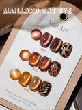 Autumn Winter Blue Black Red Glass Bead Crystal Cat Eye Gel Nail Polish New Whitening High Density Sparkling Nail