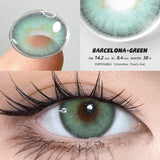 Popxstar New Colored Contact Lenses for Eyes 1 Pair Fashion Blue Eyes Lenses Brown Contacts Green Lenses Yearly Gray Contacts