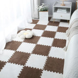Popxstar 5-20pcs Carpet Activities for Baby Game Carpet for Baby Plush Carpet Bedroom Living Room Carpet 30cm*30cm*1cm