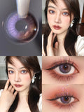 Popxstar Color Contact Lenses with Diopters Korean Eye Contacts Lenses Colorcon Black Lenses High Quality Natural Optical Lenses
