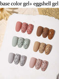 Autumn Winter Blue Black Red Glass Bead Crystal Cat Eye Gel Nail Polish New Whitening High Density Sparkling Nail