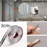 Popxstar 10Meter Household Wall Sealing Strip tape Waterproof And Antifouling Edge Banding Soft Line Self-Adhesive Wall Corner Line Waist
