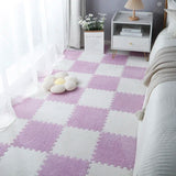 Popxstar 5-20pcs Carpet Activities for Baby Game Carpet for Baby Plush Carpet Bedroom Living Room Carpet 30cm*30cm*1cm