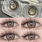 Popxstar  1Pair  Colored Lenses Eye Purple Pupils lenses Makeup Myopia Large Diameter Lenses 14.5MM Contact 1 Year Fast Shipping
