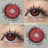 Halloween Colored Contact Lenses Red Eyes Contacts Blue Purple Beauty Makeup Color Contacts Cosplay Pink Soft Lenses