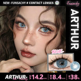 1 Pair contact lenses for eyes color eye contacts brown gray lens beautiful pupils for makeup yearly use