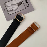 Popxstar Wide Black Corset Belt Female Waist Plus Size Belts For Women High Quality Brow Big Waistband No Pin Dress Accessory
