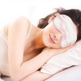 Popxstar Imitated Silk Eye Patch Shading Sleep Eye Eyepatch Soft Blindfold Smooth Eye Mask Sleeping Aid Eyeshade Eye Cover Patch Bandage