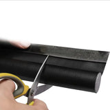 Popxstar 96cm Adjustable Door Bottom Seal Strip Weatherstrip Under Door Draft Stopper Anti-Cold Windproof Gap Blocker House Acoustic Foam
