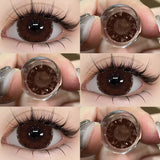 Contact Lenses Beauty Eyes Color Lenses Makeup Natural Black Lens Cosmetics Gray Eye Lenses Makeup Green Beauty Colorcon