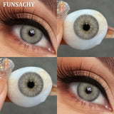 Popxstar  1 Pair Colored Contact Lenses for Eyes Green Beauty Pupils Brown Fashion Lenses High Quality Blue Eye Contacts Yearly
