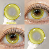 Popxstar 1pair New Fashion Cosplay Contact Lenses for Eyes Brown Lenses Myopia Color Contact Lenses Halloween Beauty Blue Lenses