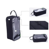 Popxstar  Multi-Purpose Transparent Shoe Storage Bag Dustproof Double Shoe Box Cover Zippered Travel Bag for Home Organization