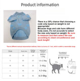 Blue Pearl Love Dog Sweater Spring Autumn Pet Knitted Clothes for Small Dog Teddy Cat Clothes Pet Soft Pullover Beautiful Supply
