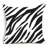 45x45cm Home Decor Animal Print Pillow Cover Leopard Tiger Zebra Cattle Cushion Cover for Living Room Sofa Decor Pillowcase